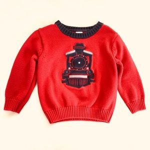 Gymboree Train Sweater Size 2T